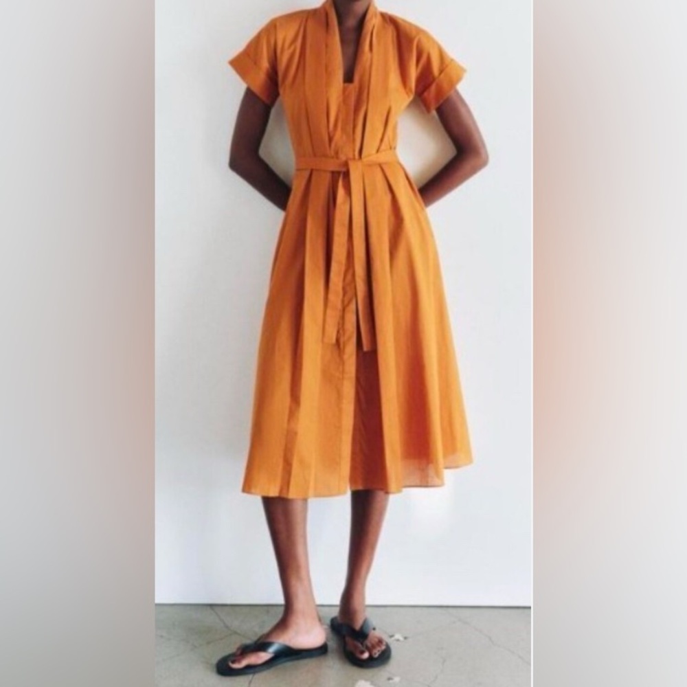 Zara Short Sleeve Shirt Dress | New without Tags